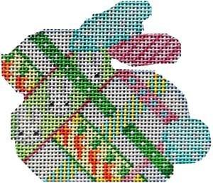 Diagonal Woven Ribbon Baby Bunny