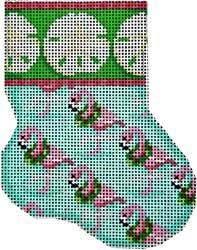 Sand Dollar / Flamingo Mini Sock