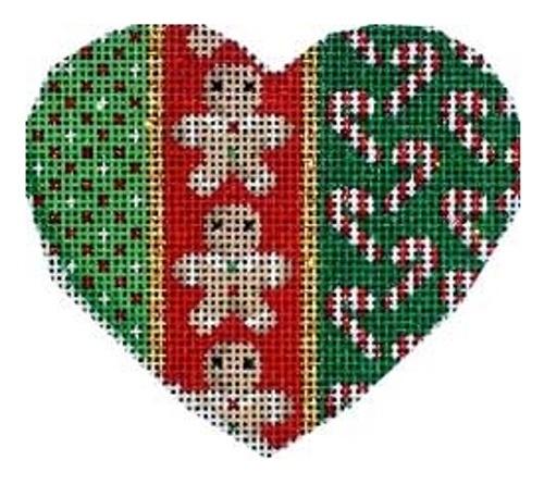 Dots / Gingerbread / Canes Heart