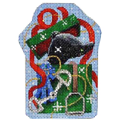 Equestrian Present Ornament