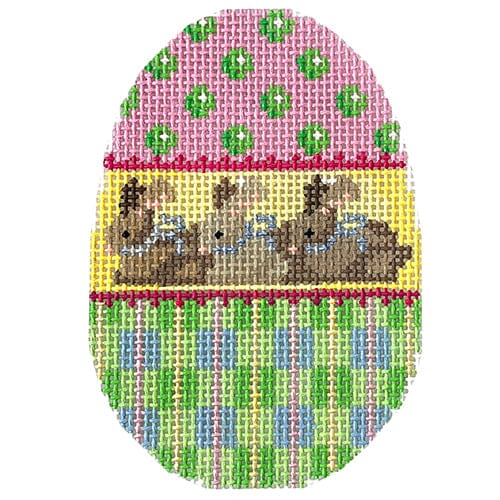 Three Bunnies / Dots Egg