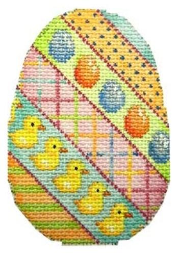 Diagonal Stripes / Chick Egg