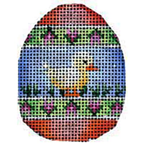 Chick / Tulip Stripes Mini Egg