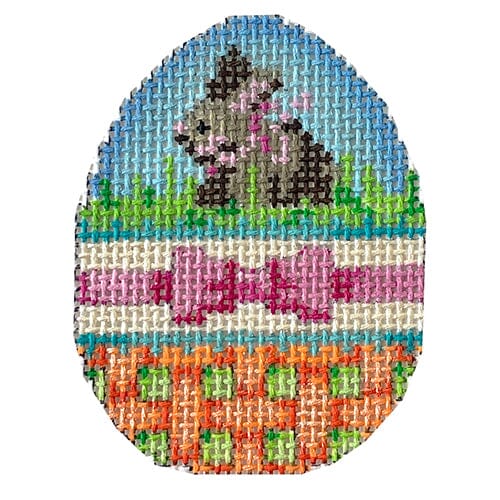 Bunny / Bow / Orange Lattice Mini Egg