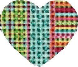 Plaid / Coin Dot / Stripes Heart