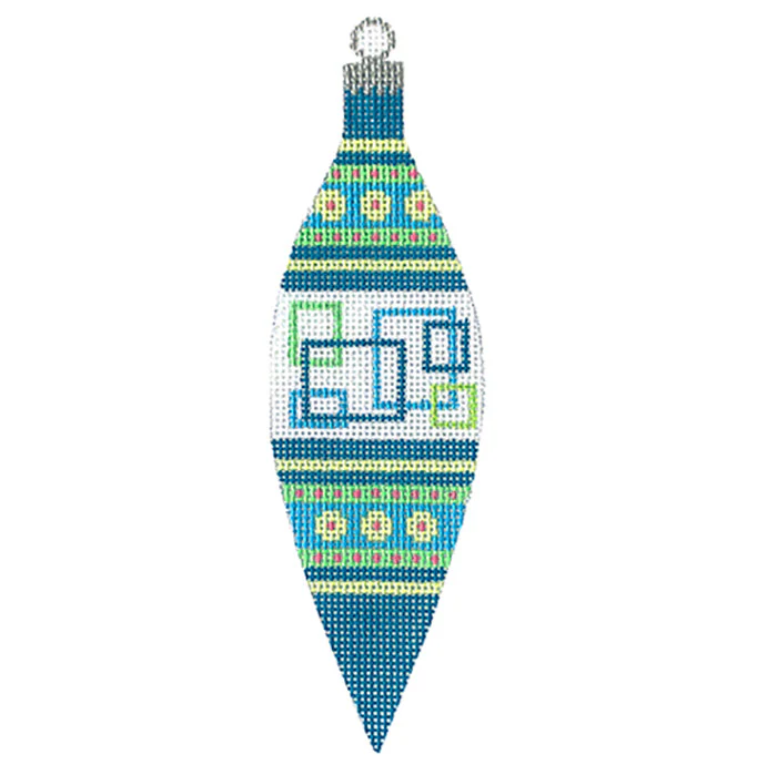 Atomic Christmas - Blue Teardrop