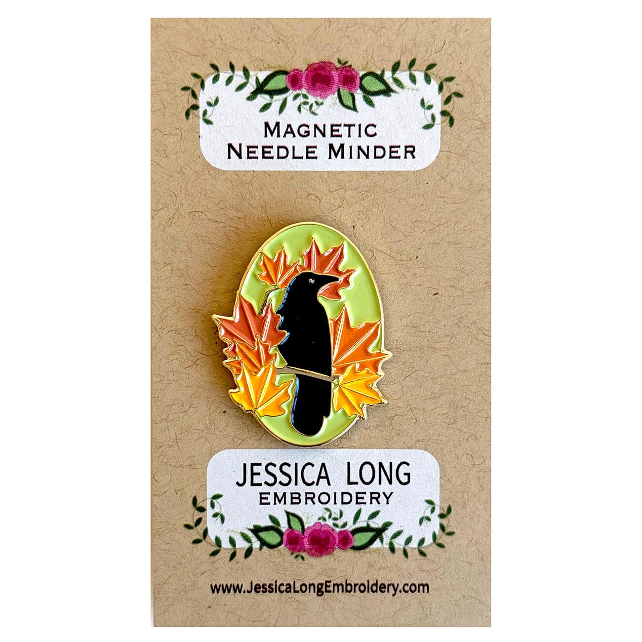 Autumn Crow Needle Minder