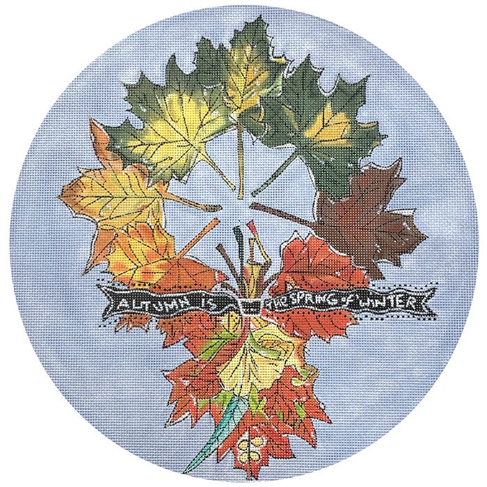 Autumn Wreath of Leaves