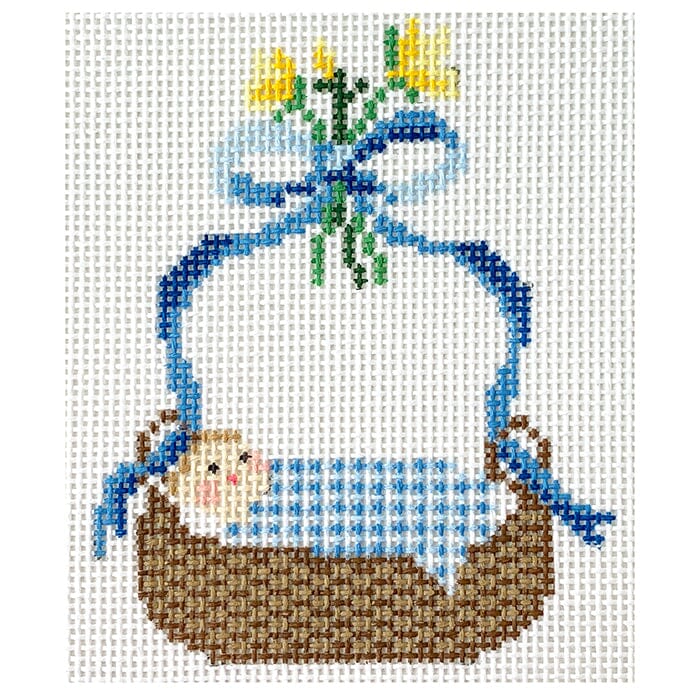 Baby Bassinet Blue