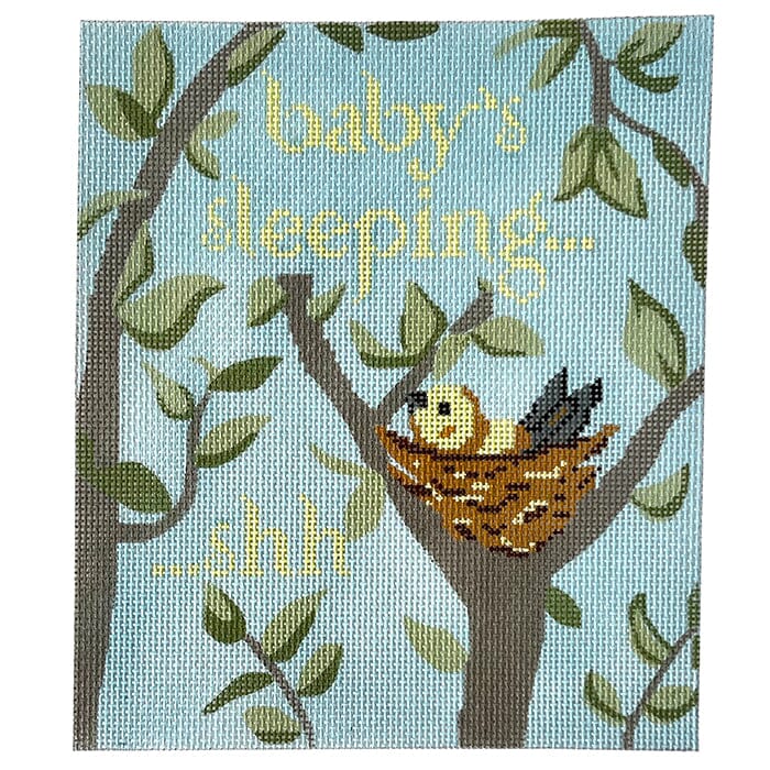 Baby Bird Sleeping