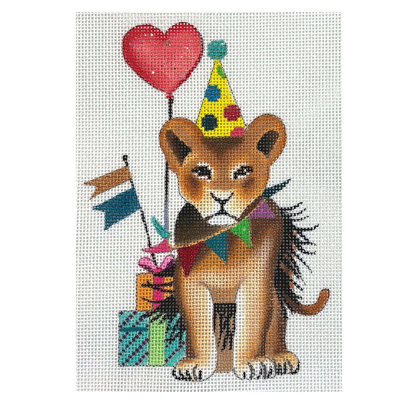 Baby Birthday Lion