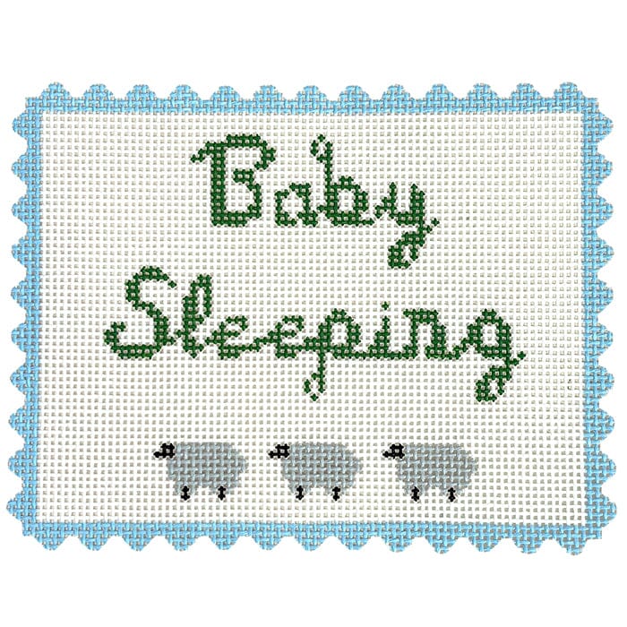 Baby Sleeping - Blue