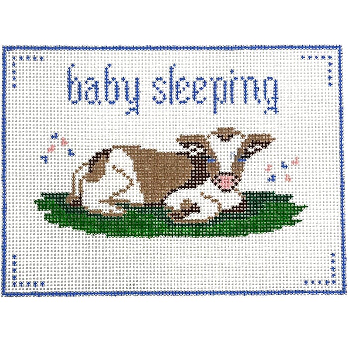 Baby Sleeping Cow