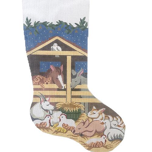 Barnyard Animals Christmas Stocking