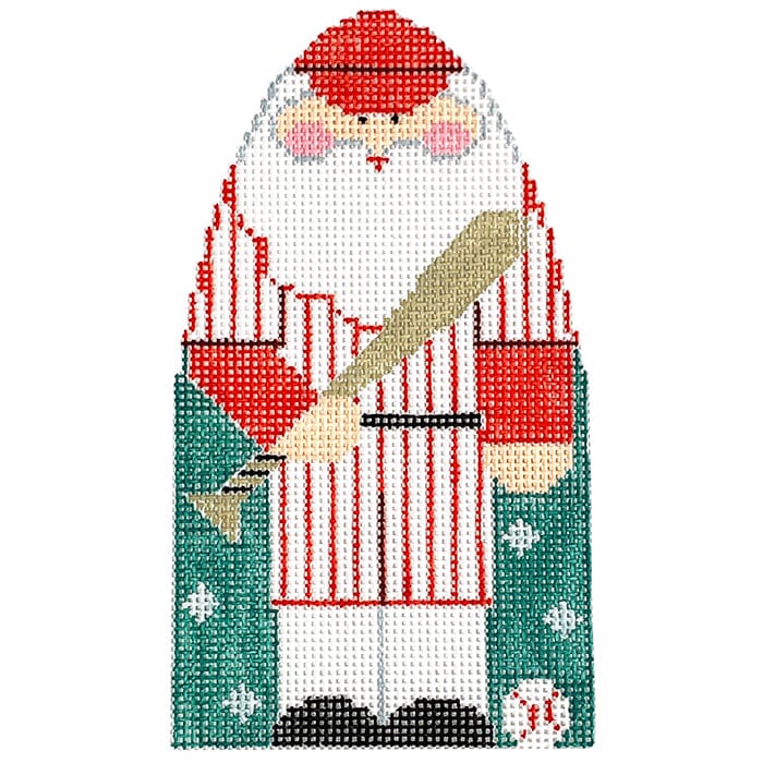 Baseball Santa