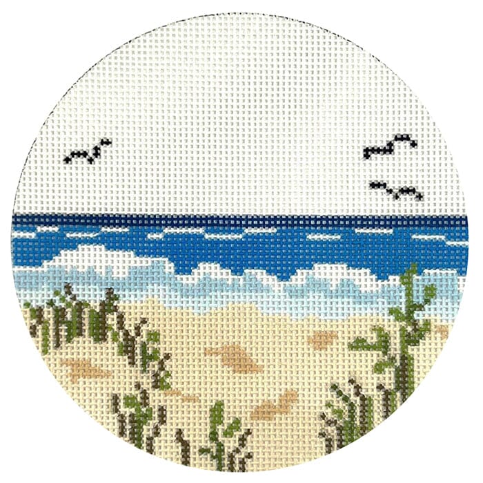 Beach Dunes Round - Customizable