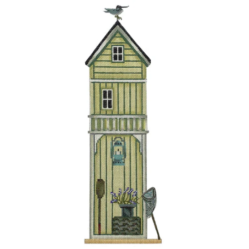 Beach Hut in Ecru