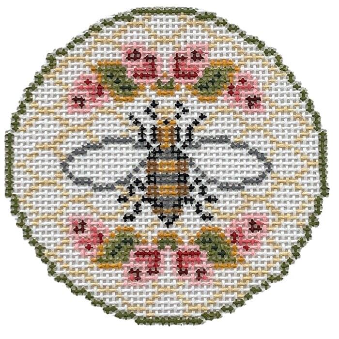 Bee on 18 mesh