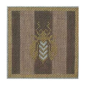 Bees Coaster White
