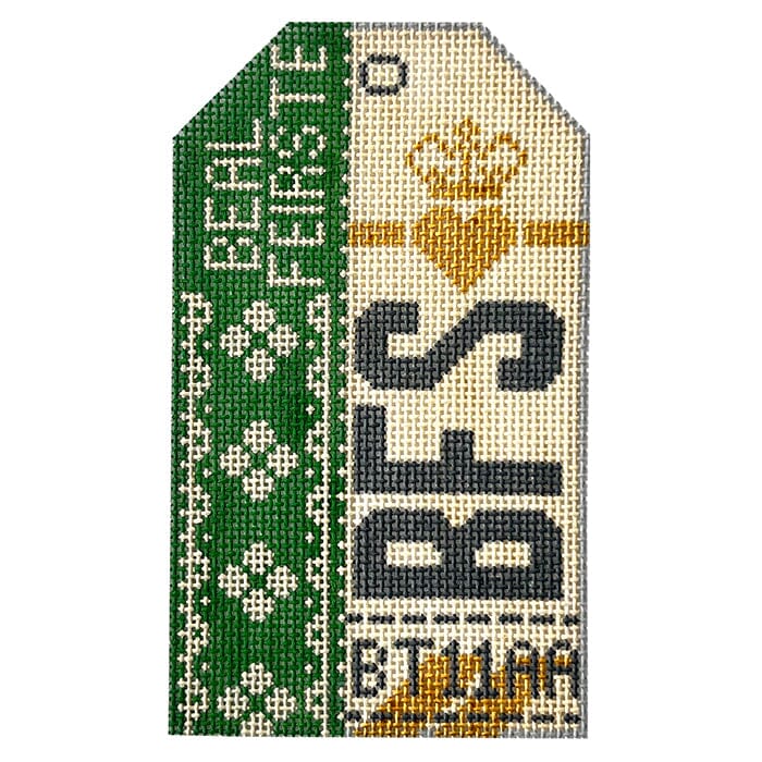 Belfast BFS Retro Travel Tag