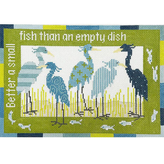Better a Small Fish - Herons
