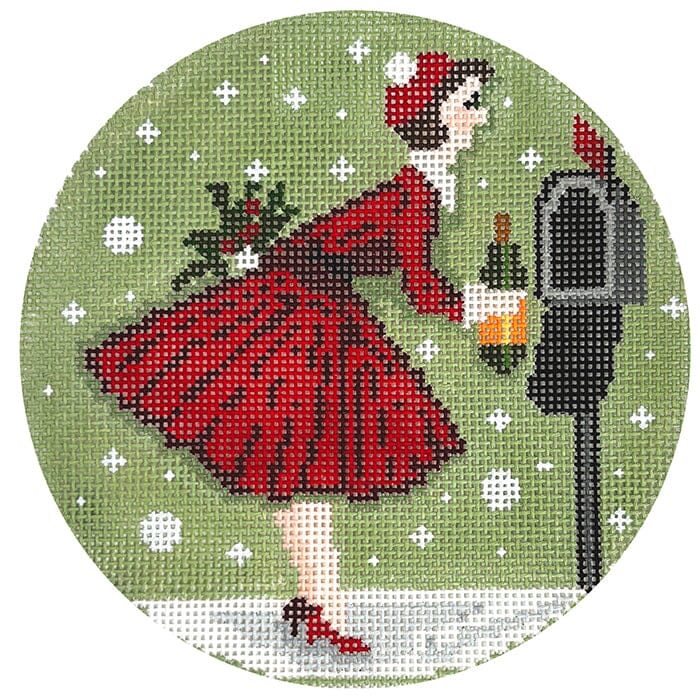 Betty Loves Bubbles Round #2 (Mailbox) w/Stitch Guide