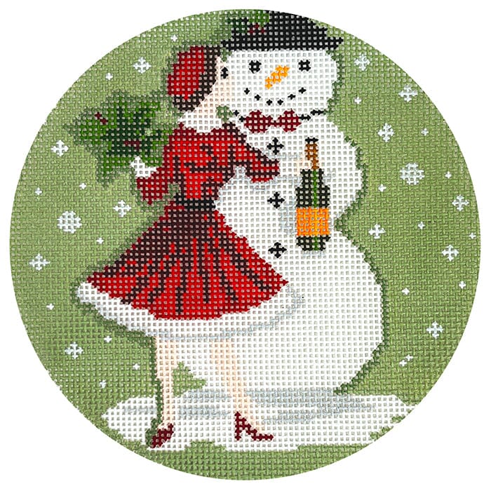 Betty Loves Bubbles Round #3 (Snowman) w/Stitch Guide