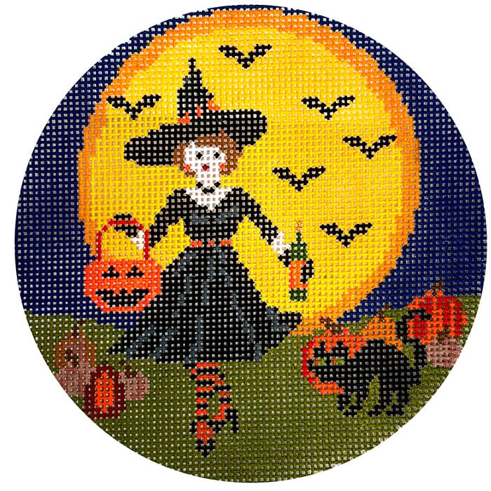 Betty Loves Halloween Round w/Stitch Guide