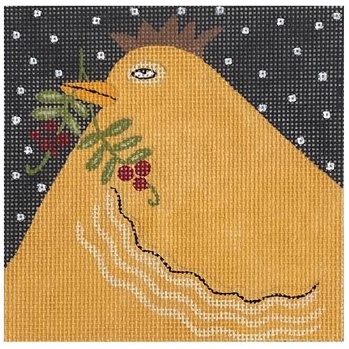 Bird with Holly