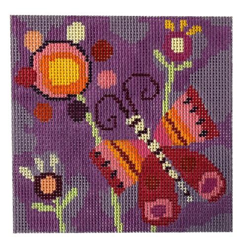 Beautiful Butterfly Square
