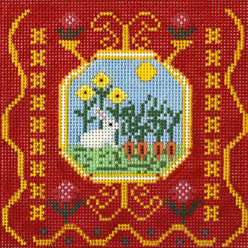 French Tile Rabbit