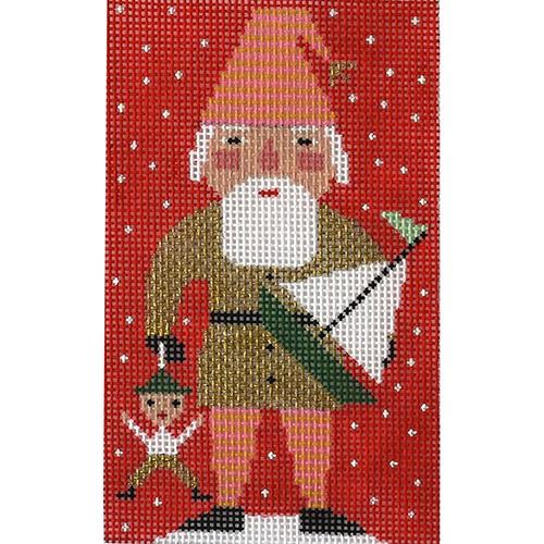 Gold Santa