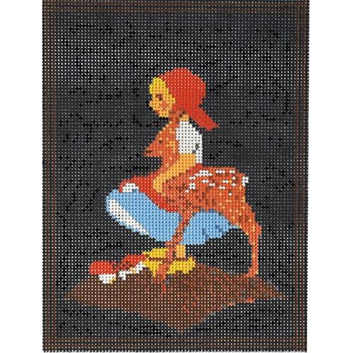 Wooden Dutch Girl