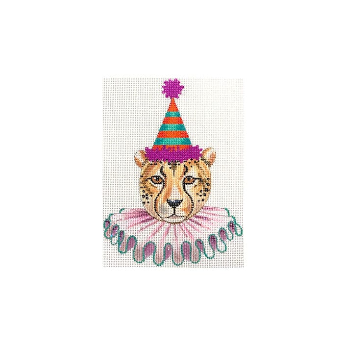 Birthday Baby Cheetah Head