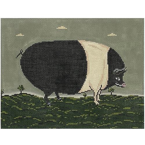 Black and White Pig