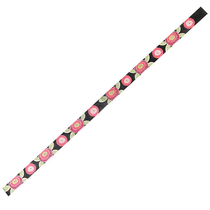 Black Flower Belt