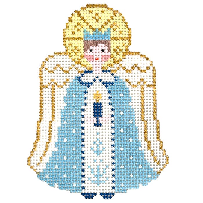 Blue Angel with Halo