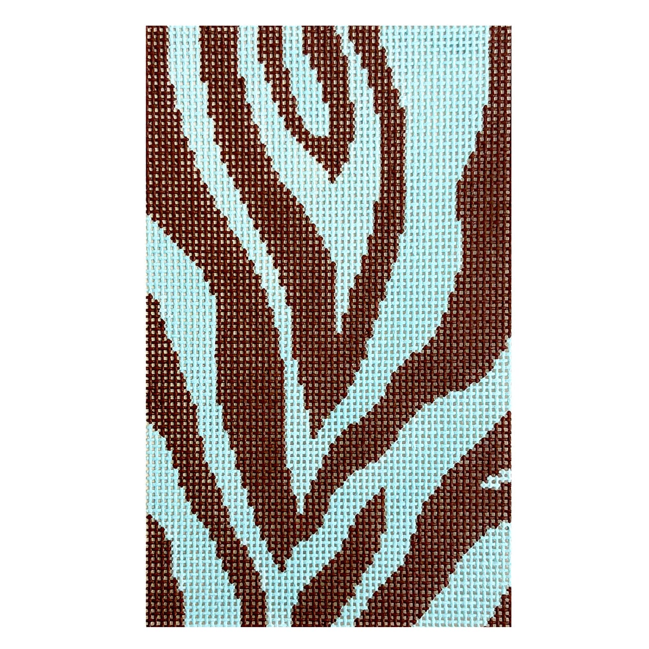 Blue / Brown Tiger Stripes Insert