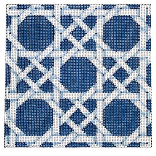 Blue Caning Square