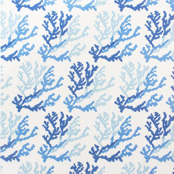 Blue Coral Canvas