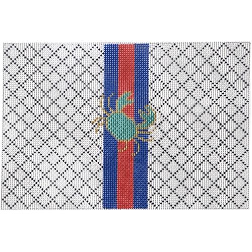 Blue Crab on Lattice Clutch