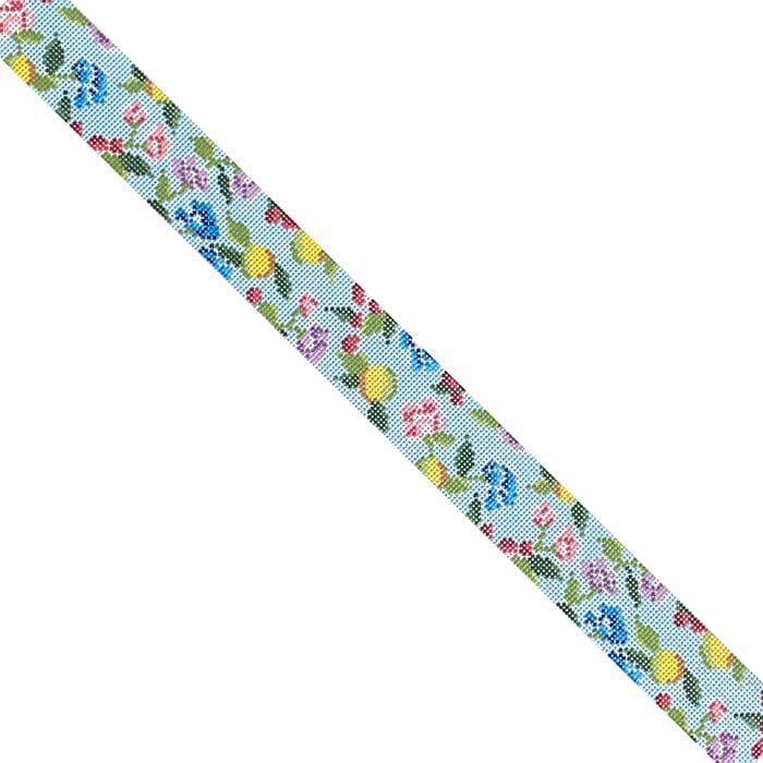 Dog Collar - Blue Floral