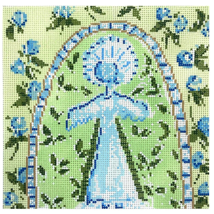 Blue Flower Angel
