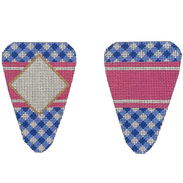 Blue Gingham/Mono Scissor Case