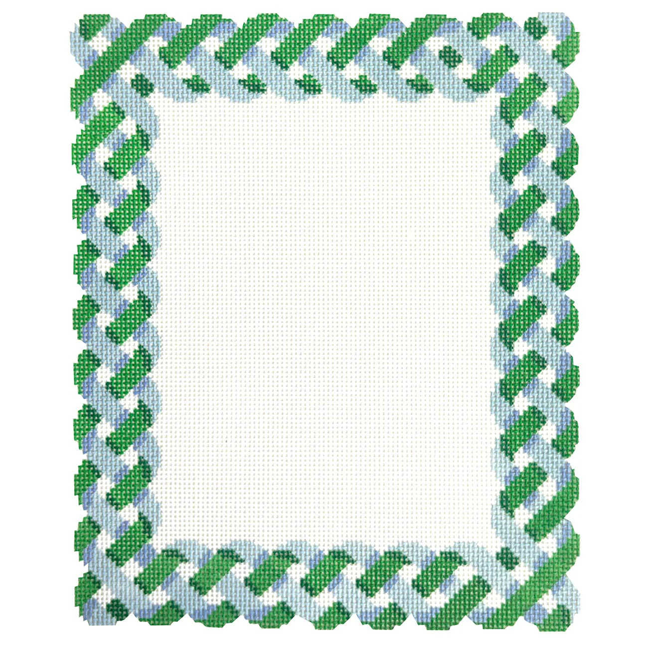 Blue / Green Rope Frame