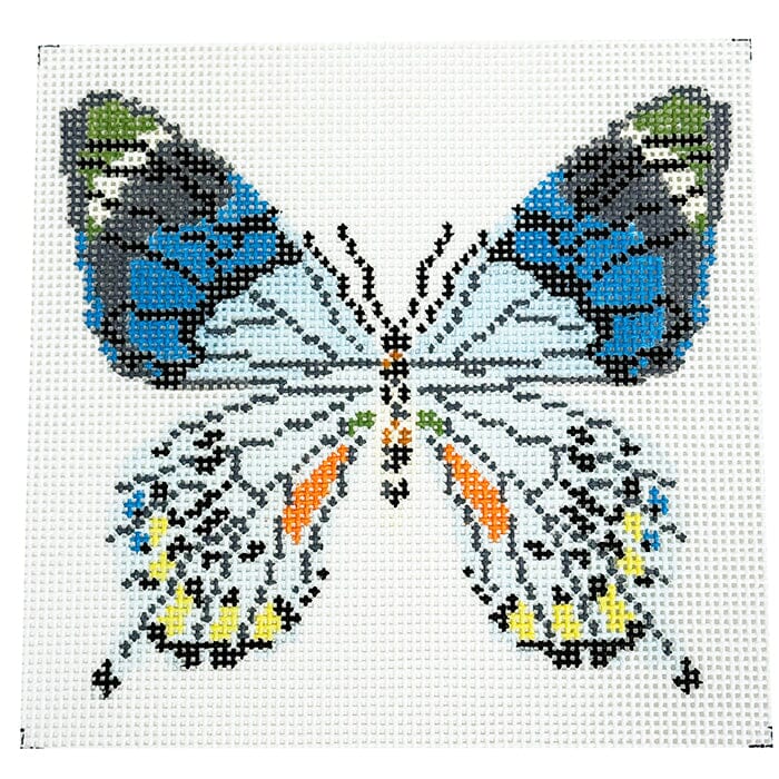 Blue Grey Butterfly Large