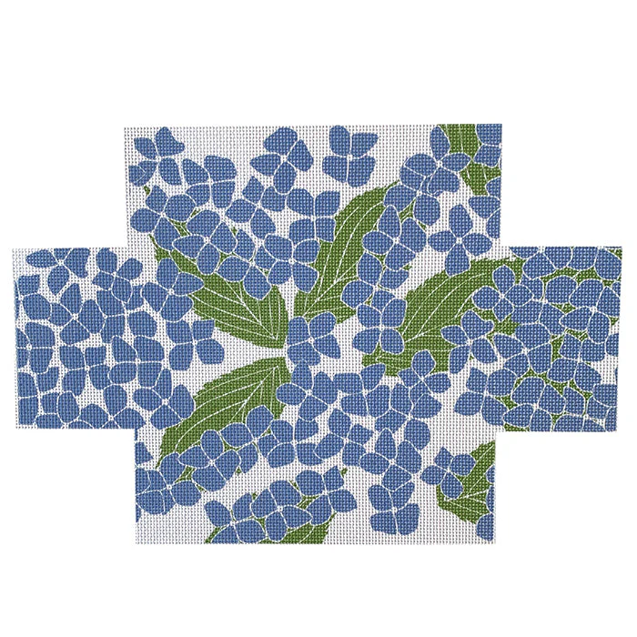 Blue Hydrangea Brick Cover