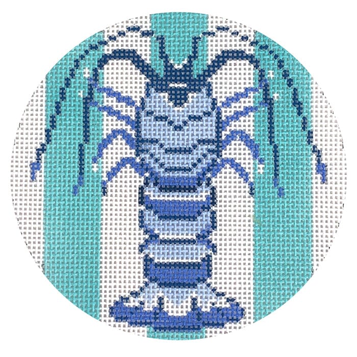 Florida Lobster Round Blue