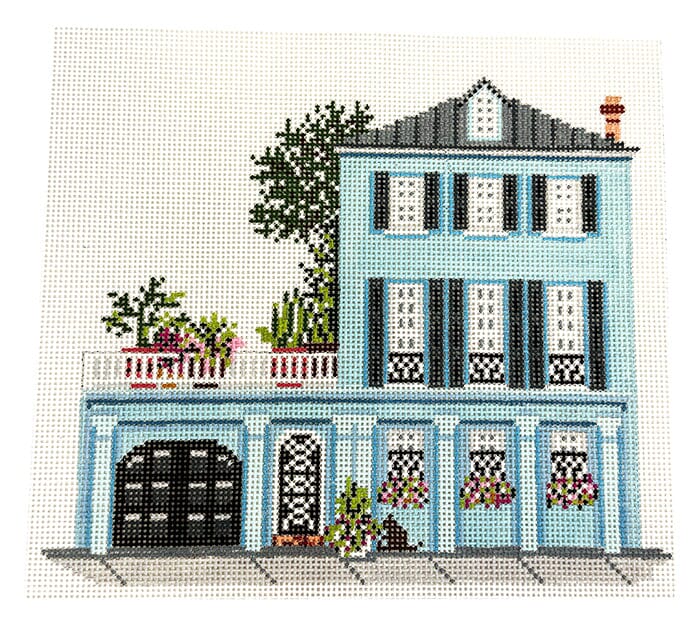 Blue Row Charleston House on 13