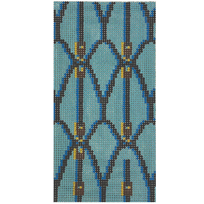 Blue Saddle Eyeglass Case